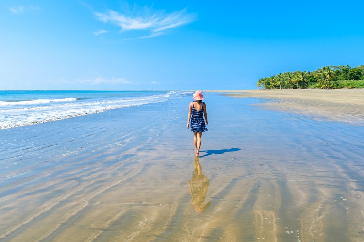 Marina Ballena National Park bij Uvita, Costa Rica